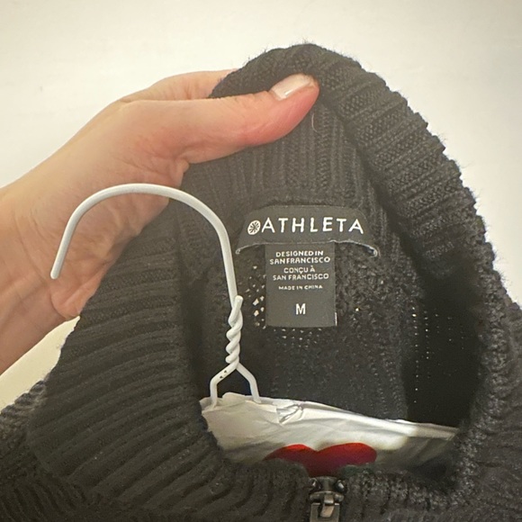 Athletes zip sweater - Picture 2 of 2